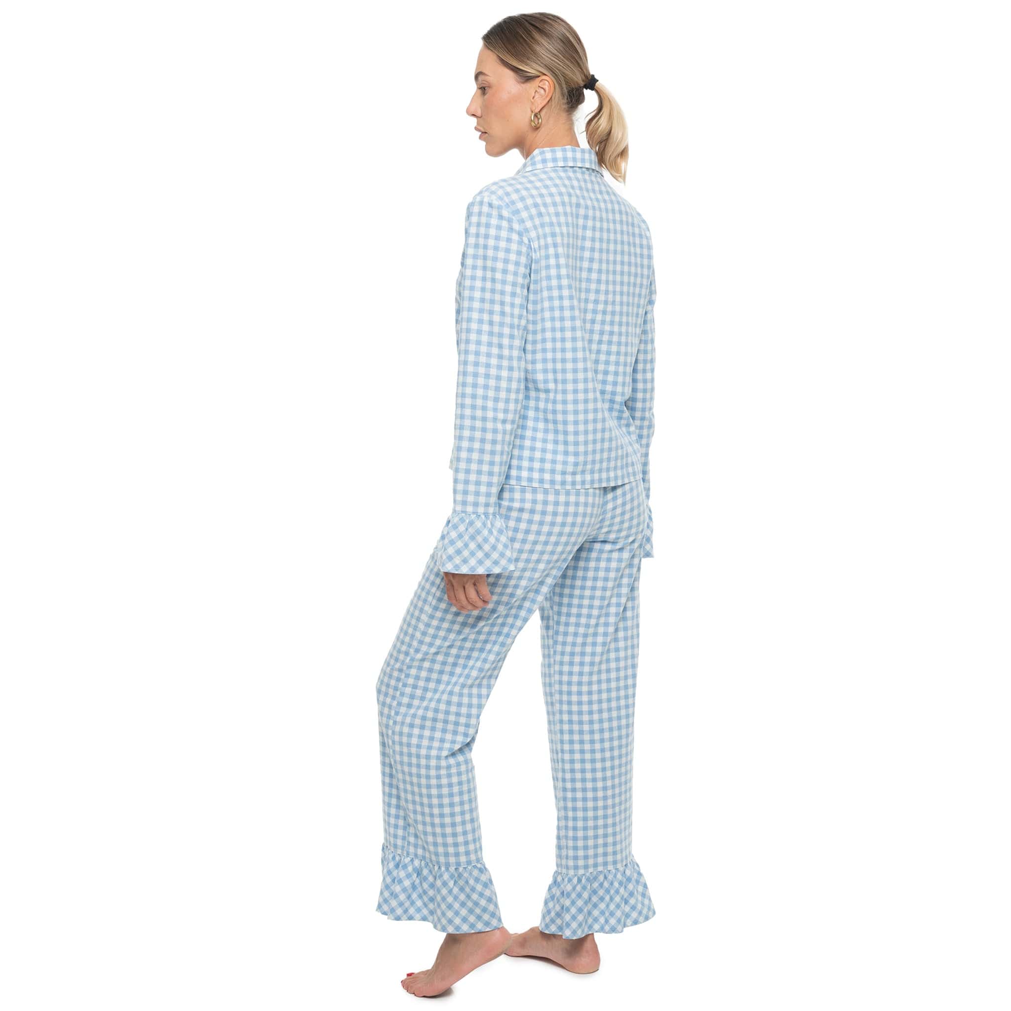 Azure Long Pajama Top - Image 3